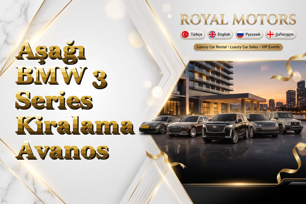 Aşağı BMW 3 Series Kiralama - Avanos