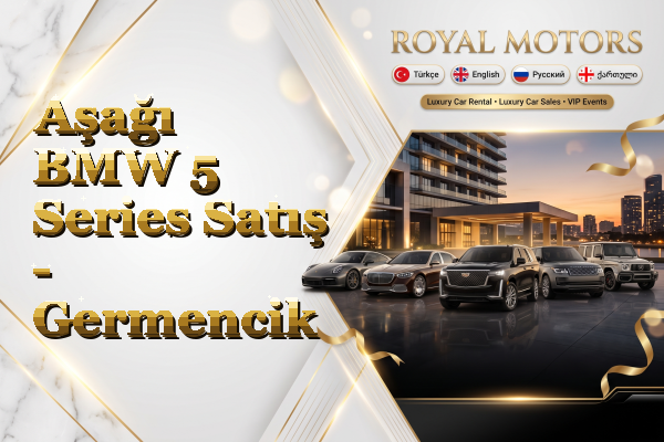 Aşağı BMW 5 Series Satış - Germencik
