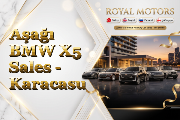 Aşağı BMW X5 Sales - Karacasu
