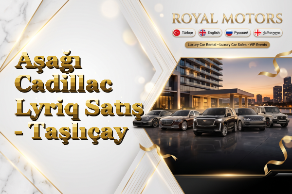 Aşağı Cadillac Lyriq Satış - Taşlıçay