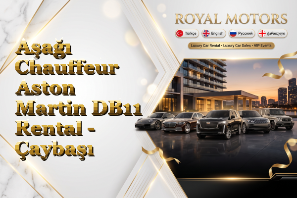 Aşağı Chauffeur Aston Martin DB11 Rental - Çaybaşı