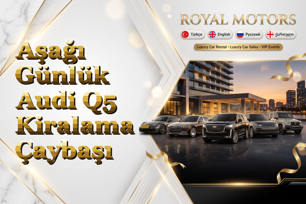 Aşağı Günlük Audi Q5 Kiralama - Çaybaşı