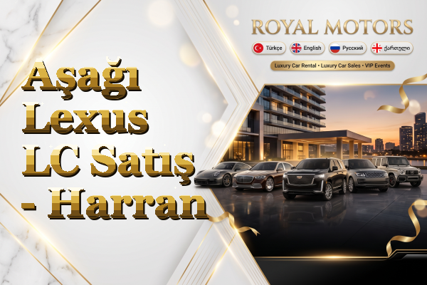 Aşağı Lexus LC Satış - Harran