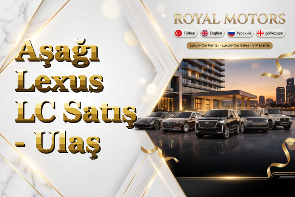 Aşağı Lexus LC Satış - Ulaş