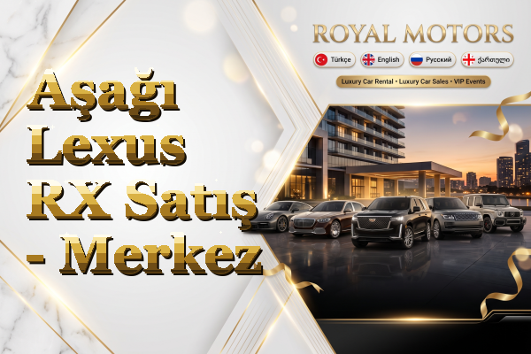 Aşağı Lexus RX Satış - Merkez