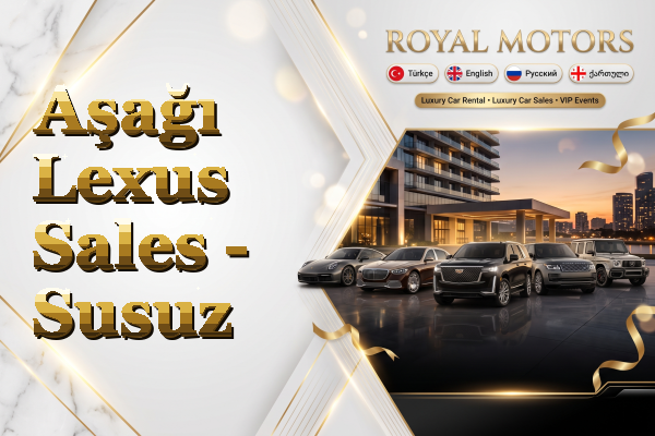 Aşağı Lexus Sales - Susuz