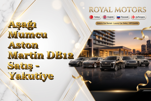 Aşağı Mumcu Aston Martin DB12 Satış - Yakutiye