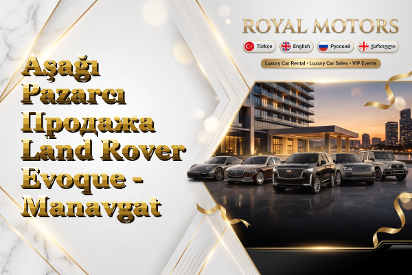 Aşağı Pazarcı Продажа Land Rover Evoque - Manavgat