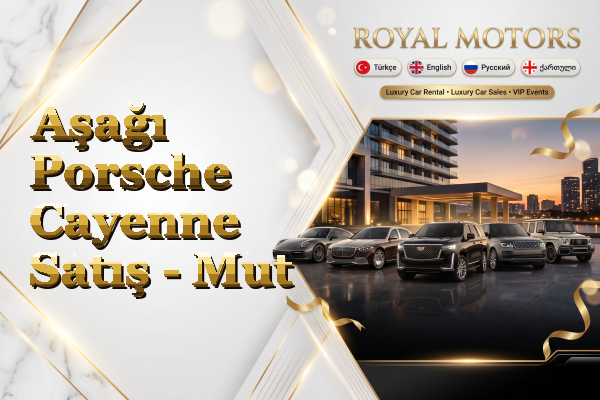 Aşağı Porsche Cayenne Satış - Mut