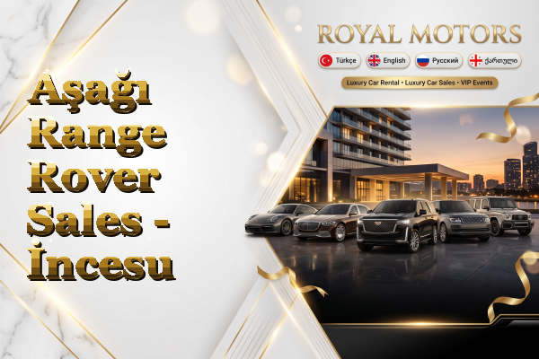 Aşağı Range Rover Sales - İncesu