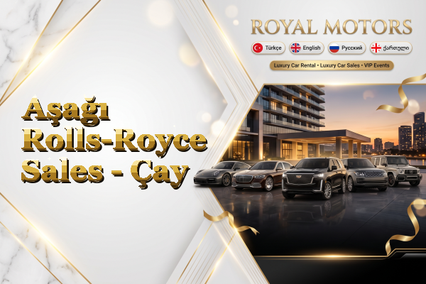 Aşağı Rolls-Royce Sales - Çay