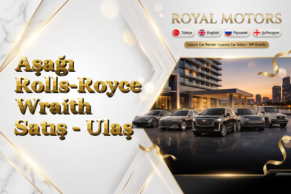 Aşağı Rolls-Royce Wraith Satış - Ulaş