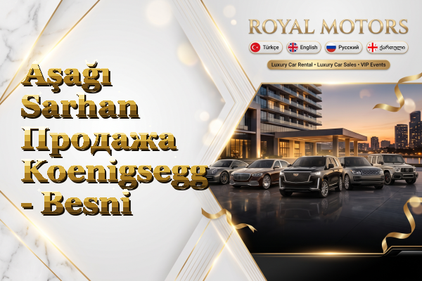 Aşağı Sarhan Продажа Koenigsegg - Besni