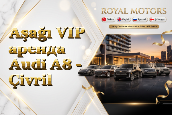 Aşağı VIP аренда Audi A8 - Çivril