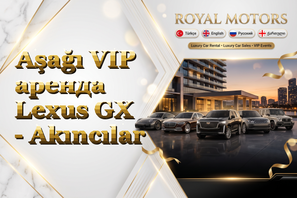 Aşağı VIP аренда Lexus GX - Akıncılar