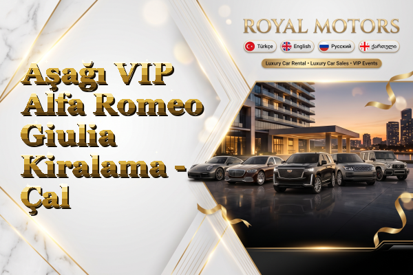 Aşağı VIP Alfa Romeo Giulia Kiralama - Çal