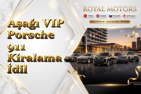Aşağı VIP Porsche 911 Kiralama - İdil