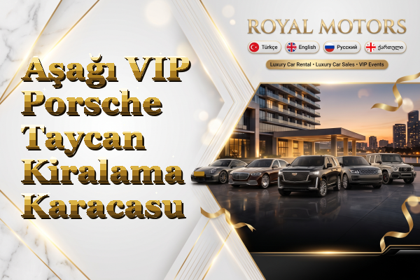 Aşağı VIP Porsche Taycan Kiralama - Karacasu