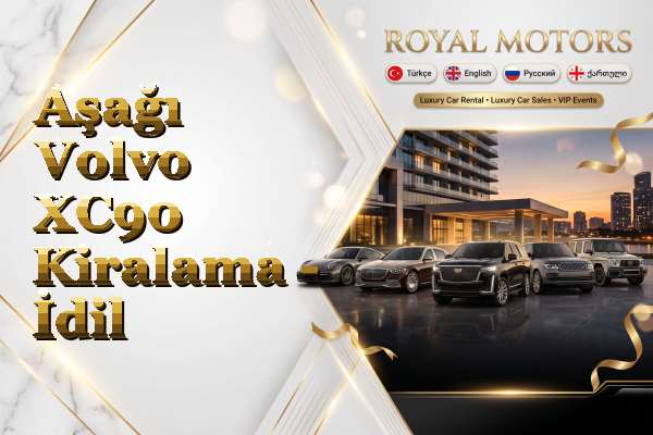 Aşağı Volvo XC90 Kiralama - İdil