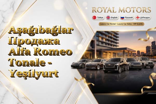 Aşağıbağlar Продажа Alfa Romeo Tonale - Yeşilyurt