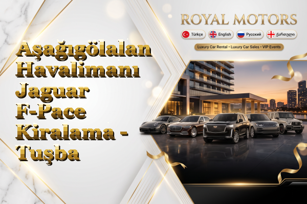 Aşağıgölalan Havalimanı Jaguar F-Pace Kiralama - Tuşba