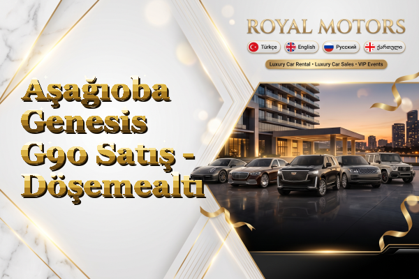 Aşağıoba Genesis G90 Satış - Döşemealtı