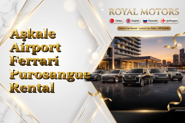Aşkale Airport Ferrari Purosangue Rental