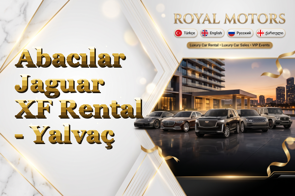 Abacılar Jaguar XF Rental - Yalvaç