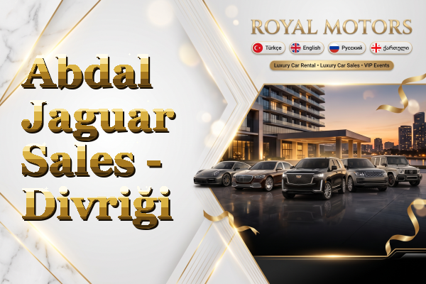 Abdal Jaguar Sales - Divriği