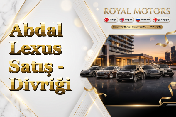 Abdal Lexus Satış - Divriği