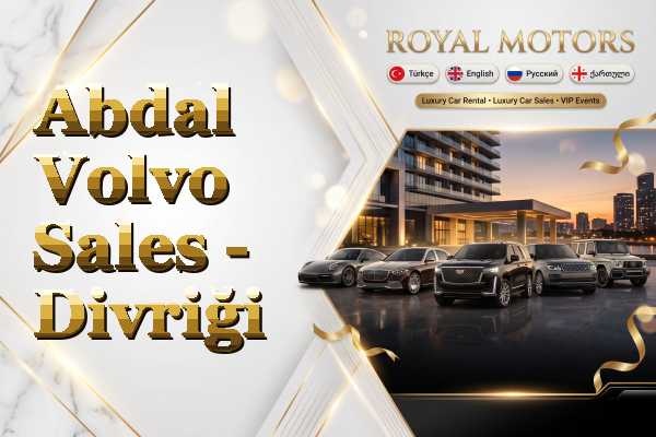 Abdal Volvo Sales - Divriği