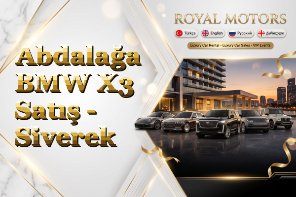 Abdalağa BMW X3 Satış - Siverek