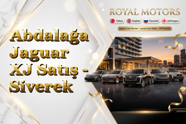 Abdalağa Jaguar XJ Satış - Siverek