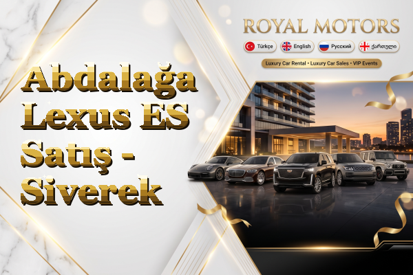 Abdalağa Lexus ES Satış - Siverek