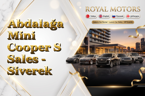 Abdalağa Mini Cooper S Sales - Siverek