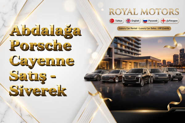 Abdalağa Porsche Cayenne Satış - Siverek
