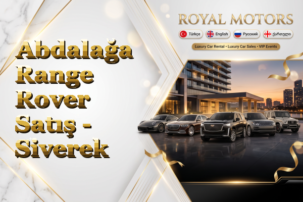 Abdalağa Range Rover Satış - Siverek