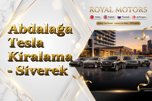 Abdalağa Tesla Kiralama - Siverek