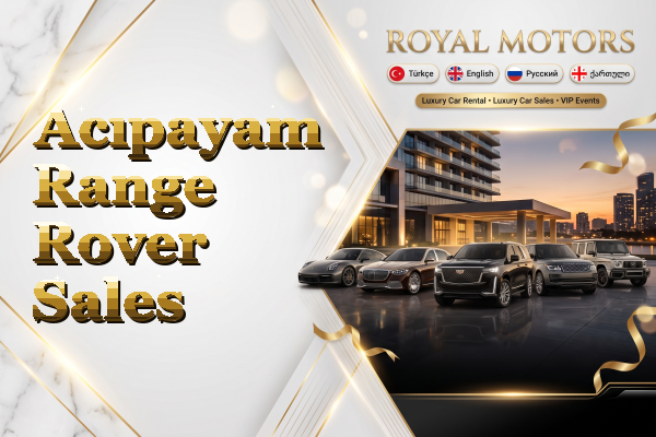 Acıpayam Range Rover Sales