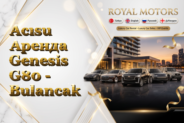 Acısu Аренда Genesis G80 - Bulancak