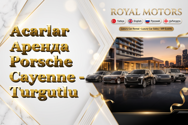 Acarlar Аренда Porsche Cayenne - Turgutlu