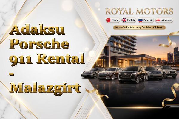 Adaksu Porsche 911 Rental - Malazgirt