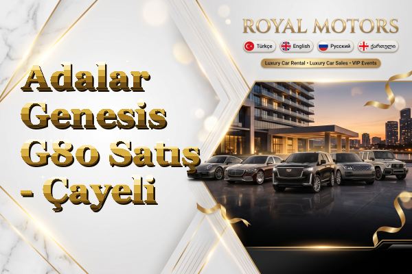 Adalar Genesis G80 Satış - Çayeli