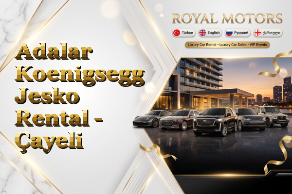 Adalar Koenigsegg Jesko Rental - Çayeli