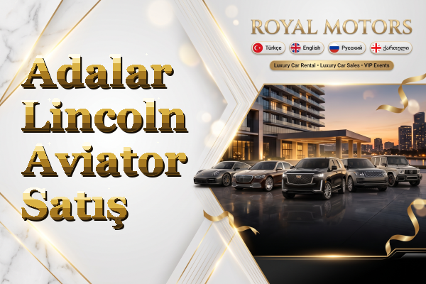 Adalar Lincoln Aviator Satış