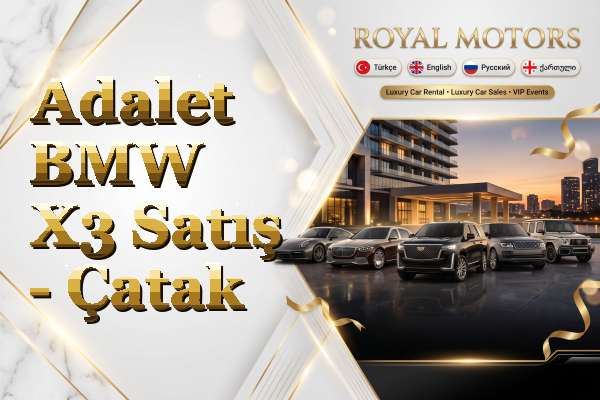 Adalet BMW X3 Satış - Çatak