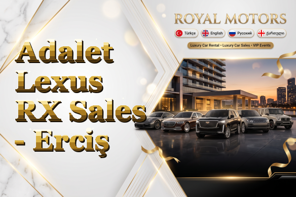 Adalet Lexus RX Sales - Erciş