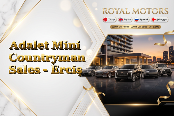 Adalet Mini Countryman Sales - Erciş