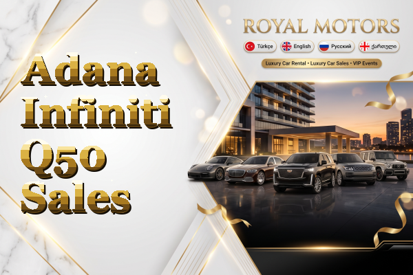 Adana Infiniti Q50 Sales