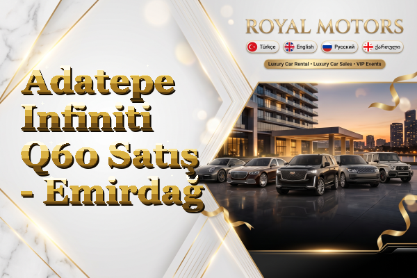 Adatepe Infiniti Q60 Satış - Emirdağ